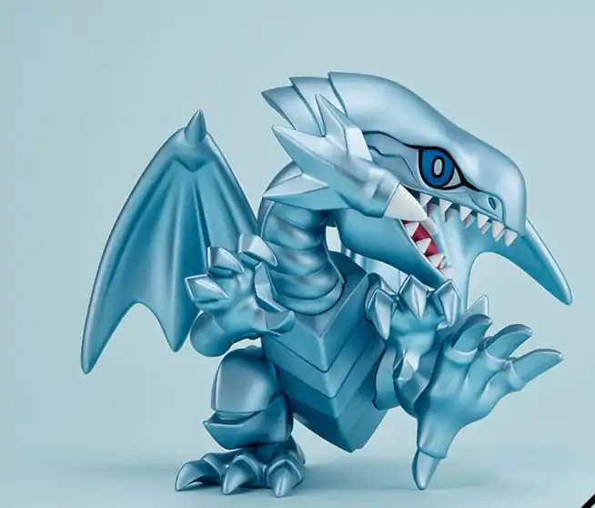 Yu-Gi-Oh! Duel Monsters Megatoon Blue Eyes White Dragon PVC szobor figura 12 cm termékfotó