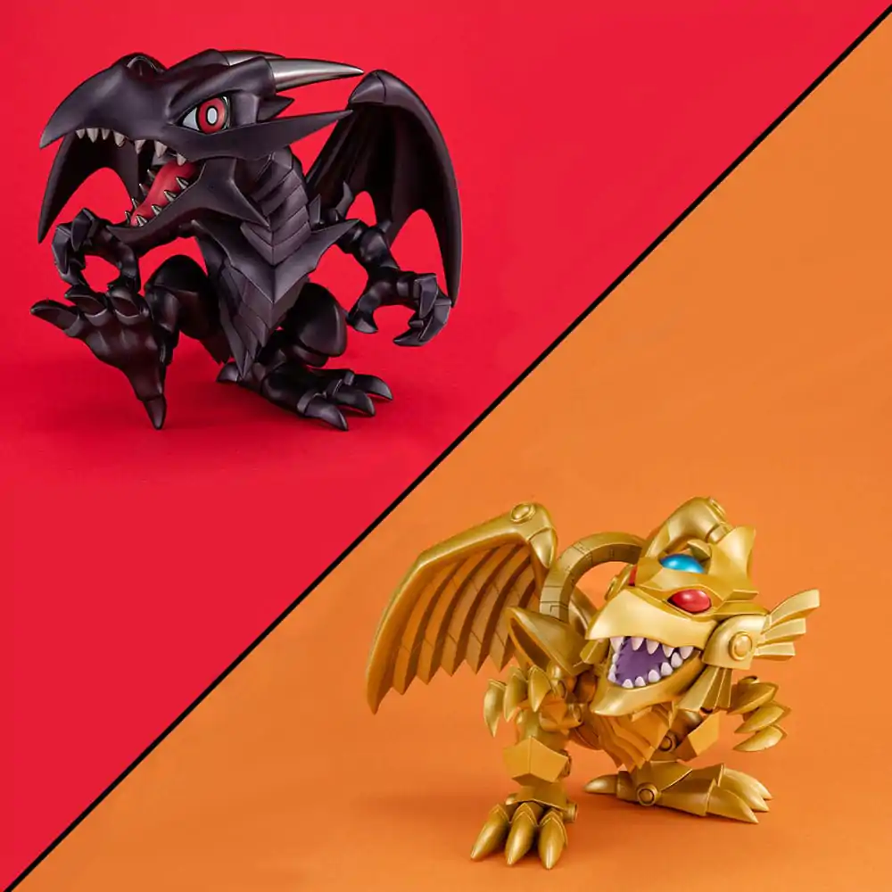 Yu-Gi-Oh! Duel Monsters Megatoon Red Eyes Black Dragon & The Winged Dragon of Ra PVC szobor figurák 13 cm (with gift) termékfotó