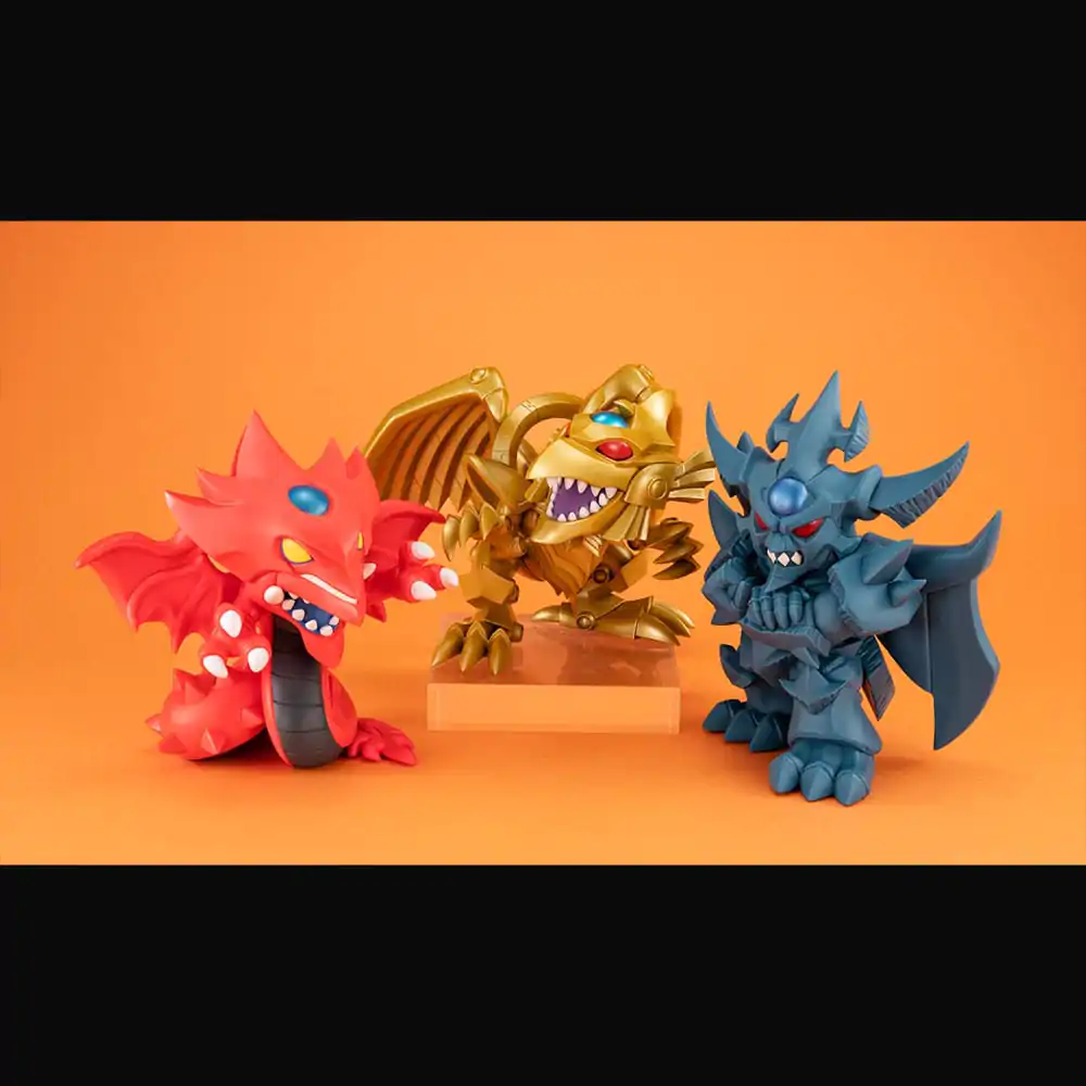 Yu-Gi-Oh! Duel Monsters Megatoon Red Eyes Black Dragon & The Winged Dragon of Ra PVC szobor figurák 13 cm (with gift) termékfotó