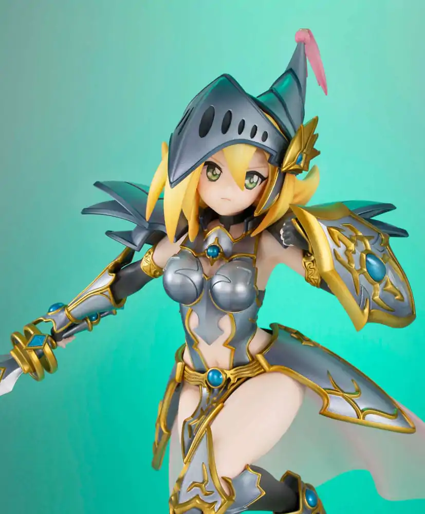 Yu-Gi-Oh! Duel Monsters Monsters Chronicle Art Works PVC szobor figura Dark Magician Girl the Dragon Knight 22 cm termékfotó