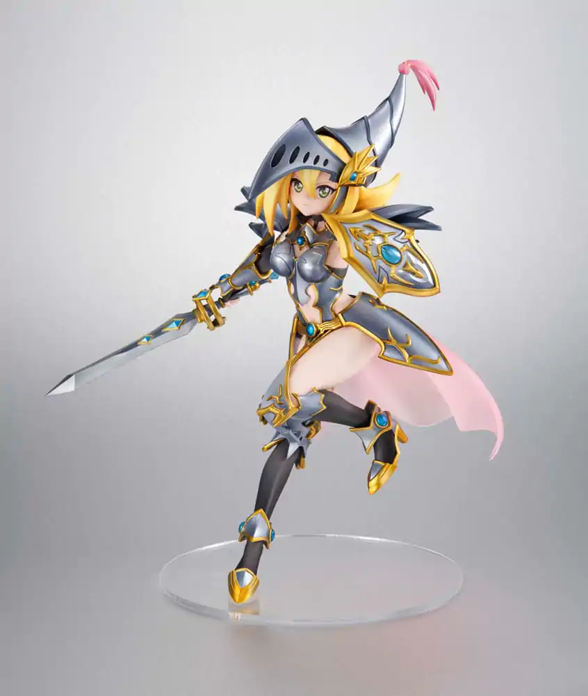 Yu-Gi-Oh! Duel Monsters Monsters Chronicle Art Works PVC szobor figura Dark Magician Girl the Dragon Knight 22 cm termékfotó