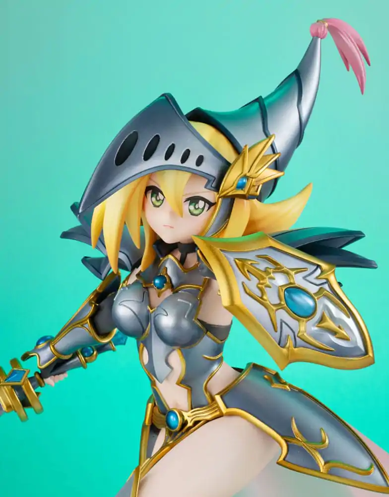 Yu-Gi-Oh! Duel Monsters Monsters Chronicle Art Works PVC szobor figura Dark Magician Girl the Dragon Knight 22 cm termékfotó