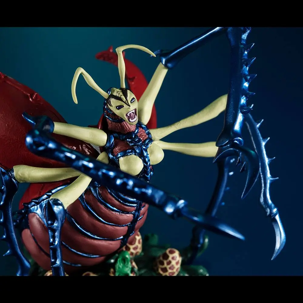 Yu-Gi-Oh! Duel Monsters Monsters Chronicle Blue Eyes Insect Queen PVC szobor figura 12 cm termékfotó