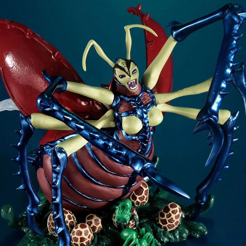 Yu-Gi-Oh! Duel Monsters Monsters Chronicle Blue Eyes Insect Queen PVC szobor figura 12 cm termékfotó