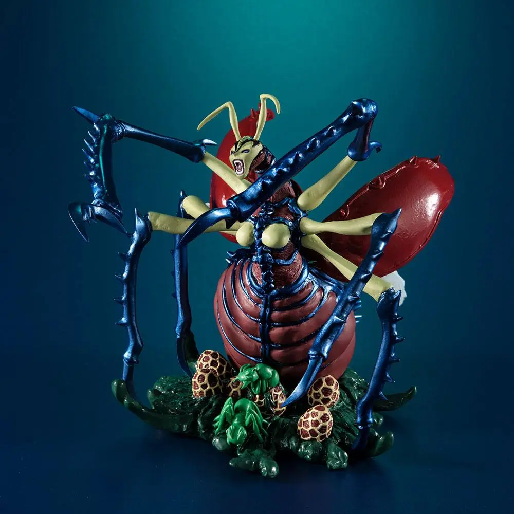 Yu-Gi-Oh! Duel Monsters Monsters Chronicle Blue Eyes Insect Queen PVC szobor figura 12 cm termékfotó