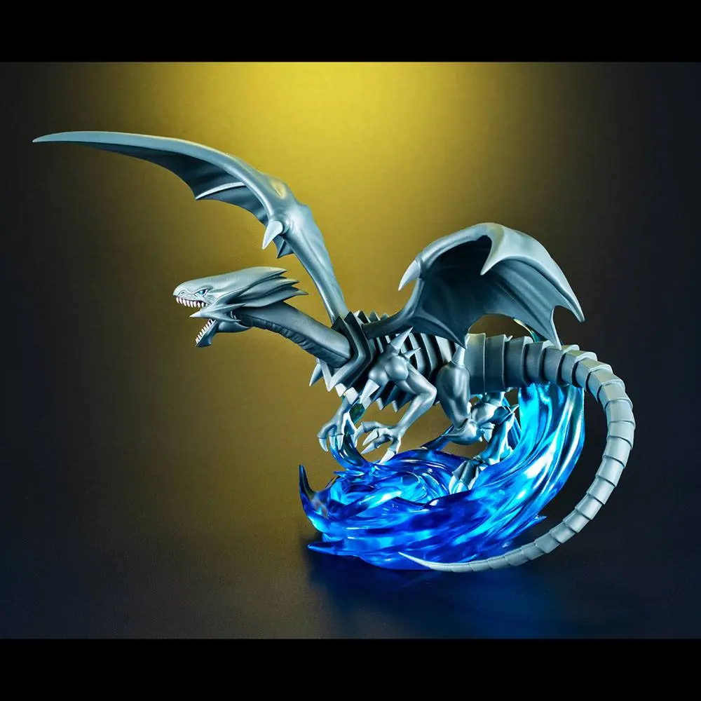 Yu-Gi-Oh! Duel Monsters Monsters Chronicle figura Blue Eyes White Dragon PVC szobor 12 cm termékfotó