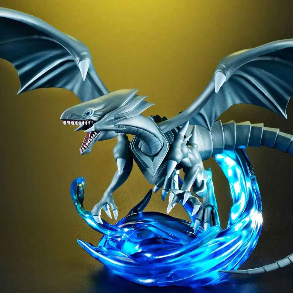 Yu-Gi-Oh! Duel Monsters Monsters Chronicle figura Blue Eyes White Dragon PVC szobor 12 cm termékfotó