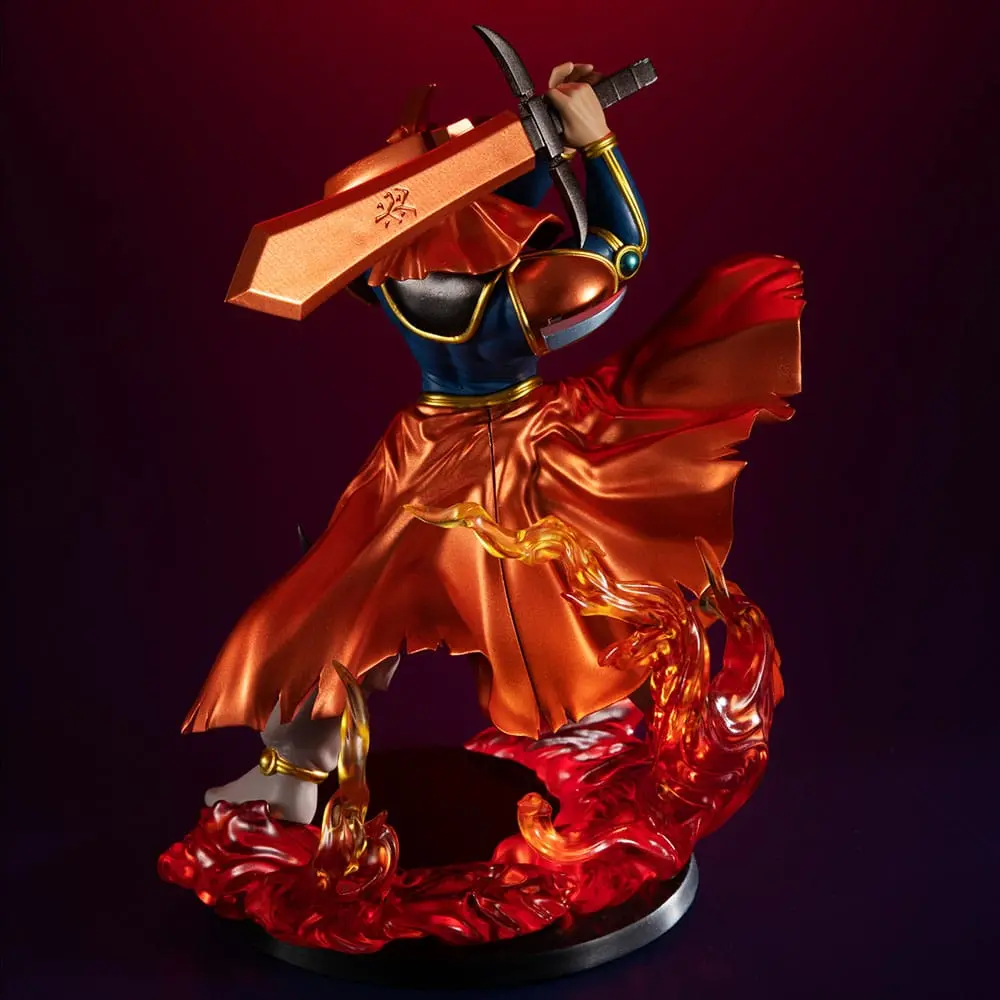 Yu-Gi-Oh! Duel Monsters Monsters Chronicle Flame Swordsman PVC szobor figura 13 cm termékfotó