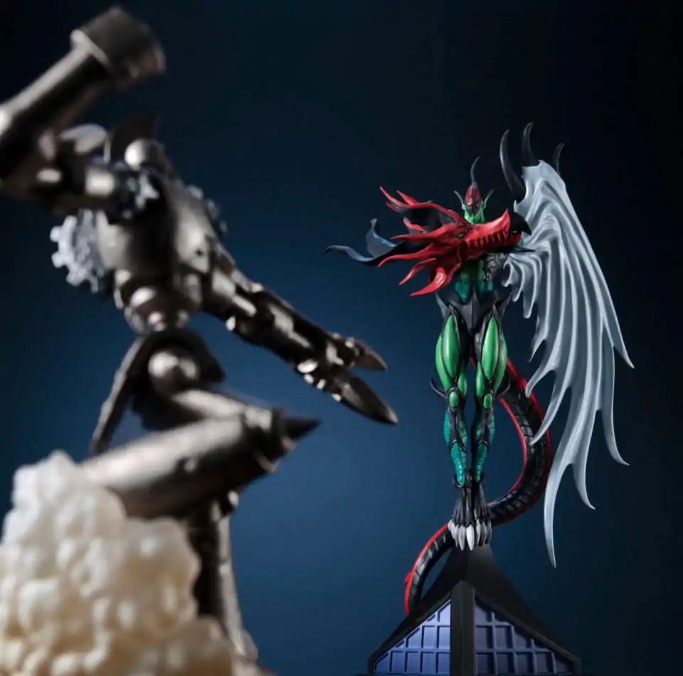 Yu-Gi-Oh! Duel Monsters Monsters Chronicle GX E Hero Flame Wingman PVC szobor figura 16 cm termékfotó