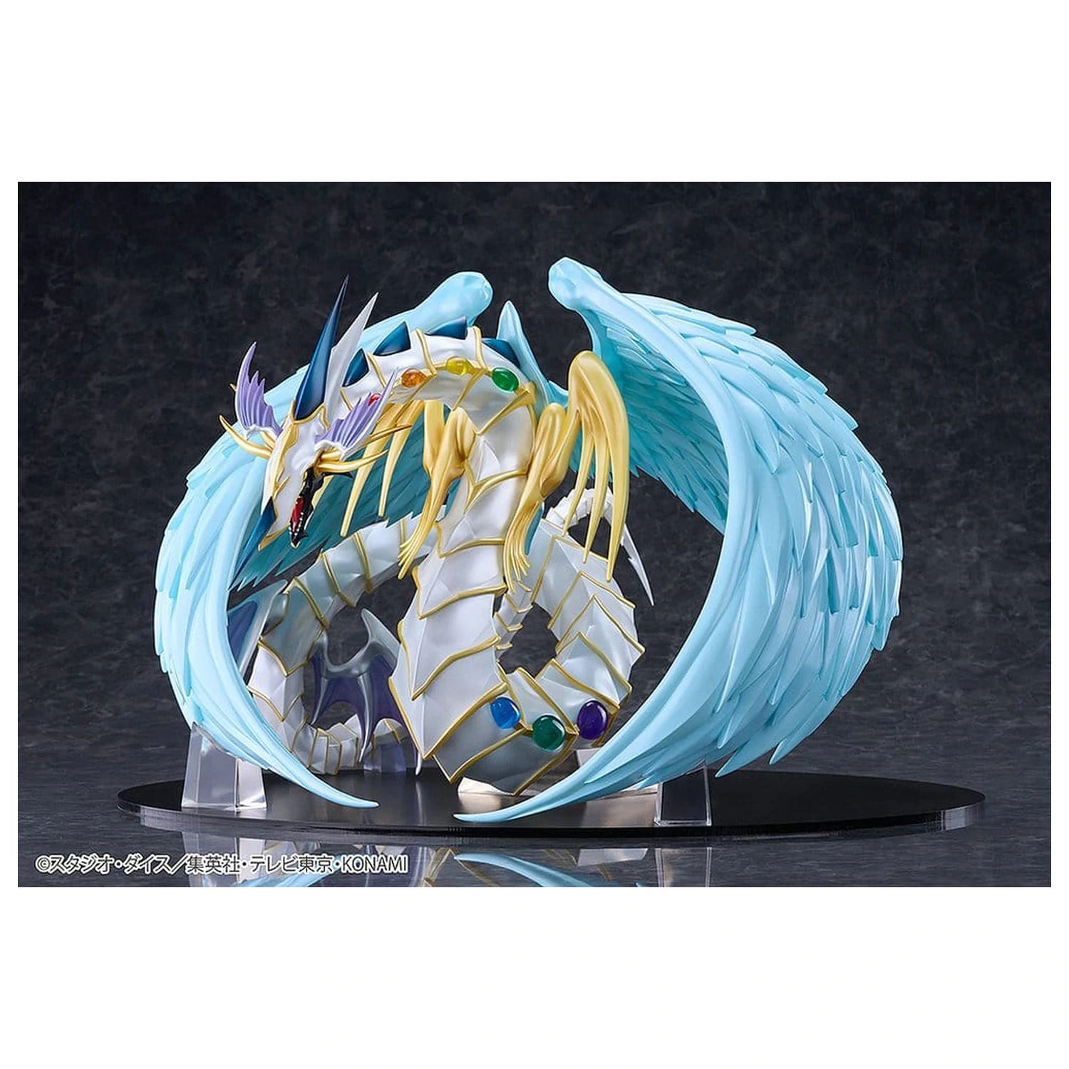 Yu-Gi-Oh! GX Rainbow Dragon PVC figura 28 cm termékfotó