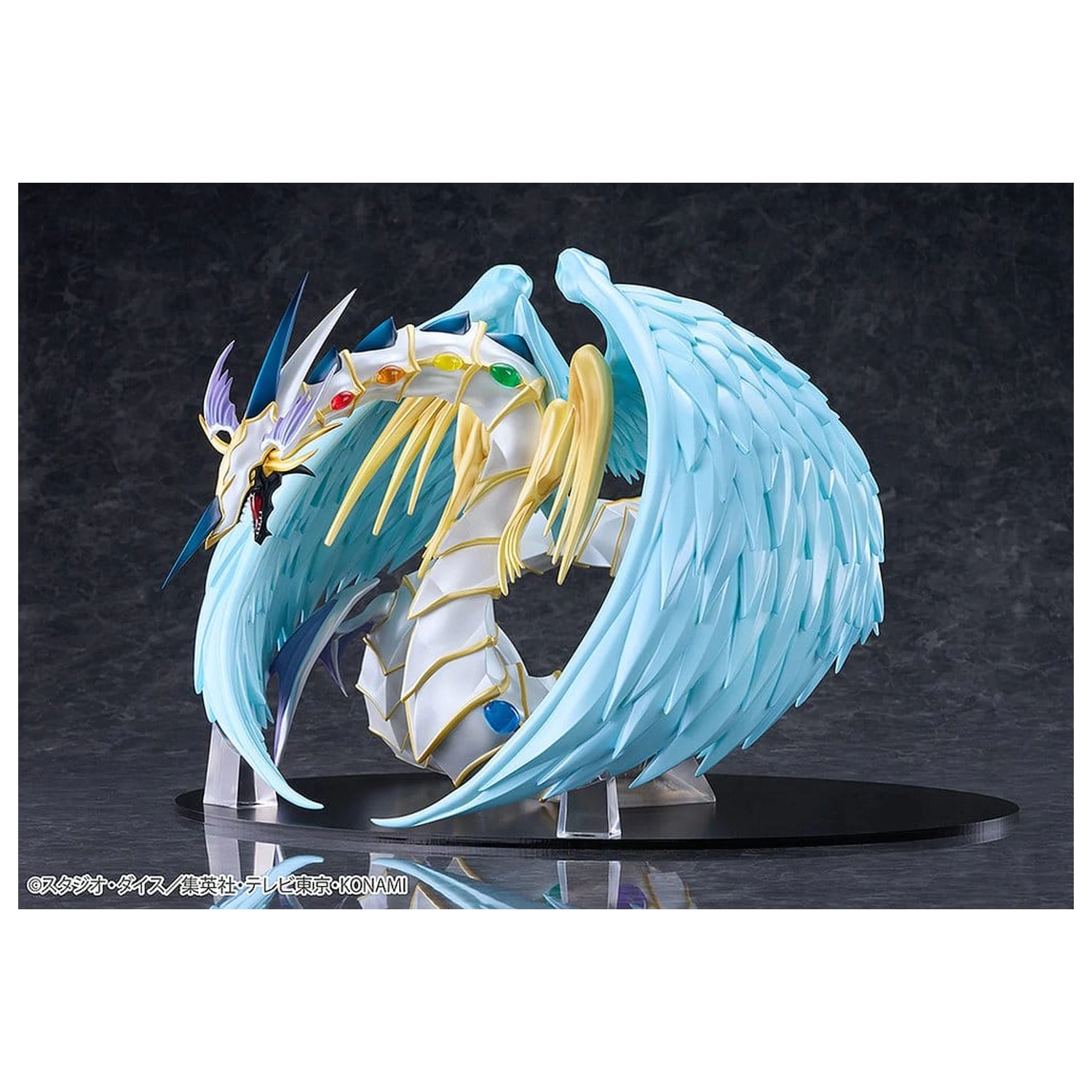 Yu-Gi-Oh! GX Rainbow Dragon PVC figura 28 cm termékfotó