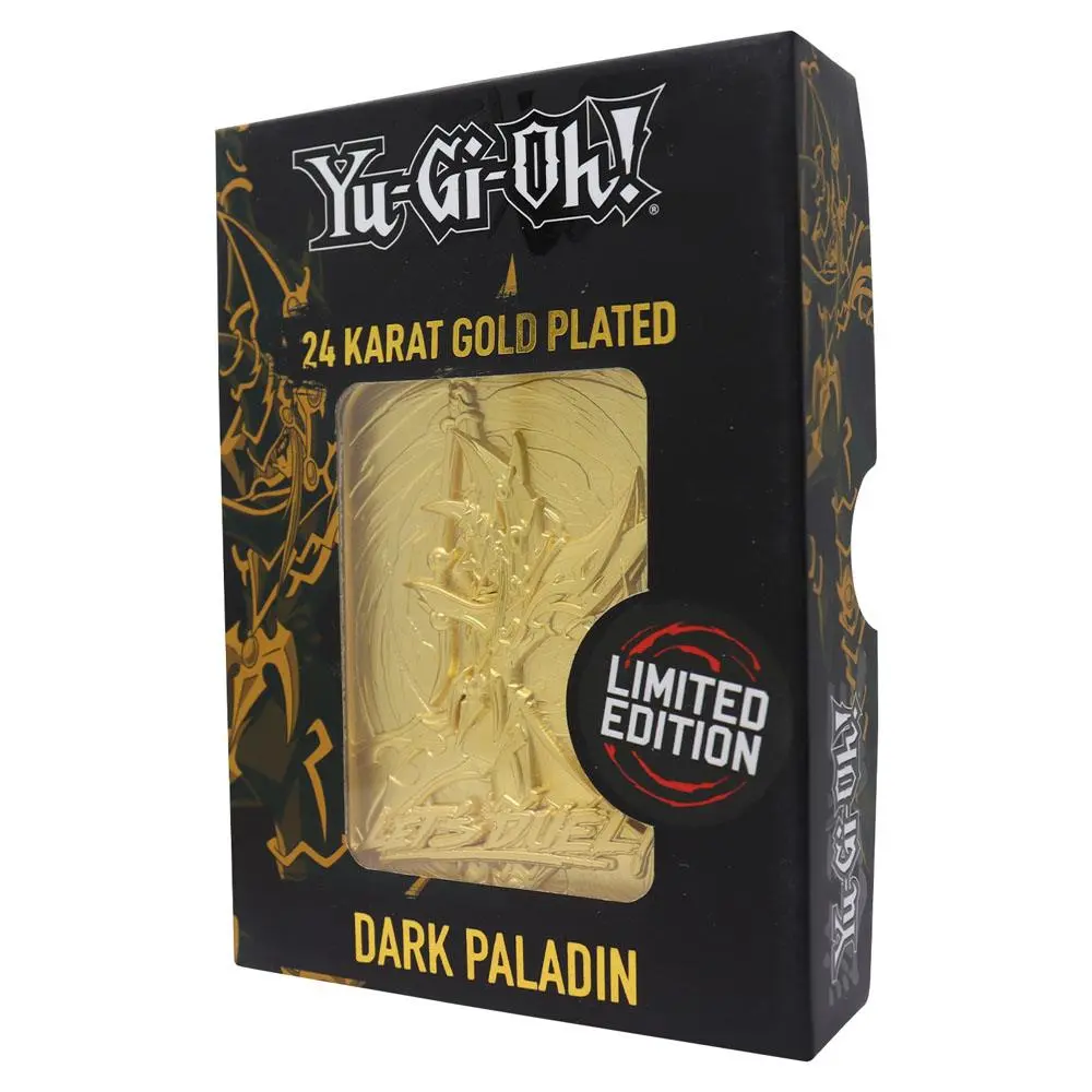 Yu-Gi-Oh! Ingot Dark Paladin Limitált kiadás (aranyozott) termékfotó