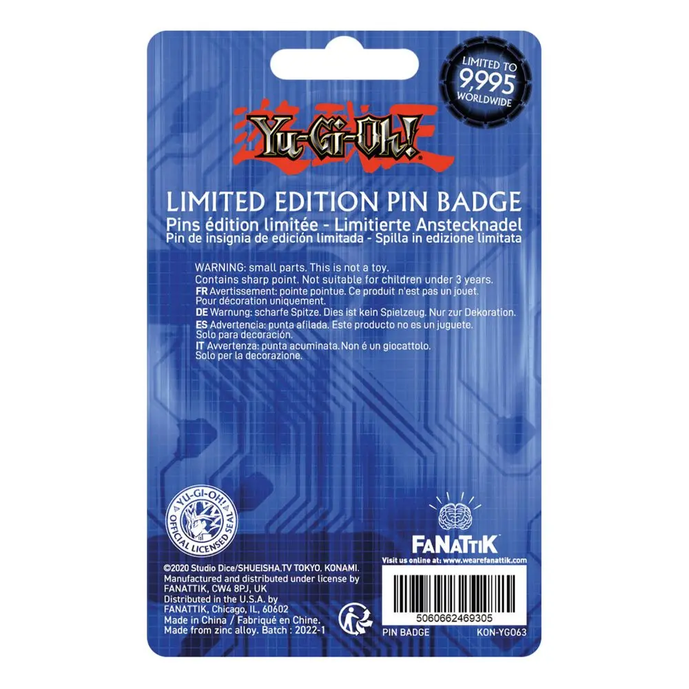 Yu-Gi-Oh! kitűző Kaiba Corp termékfotó