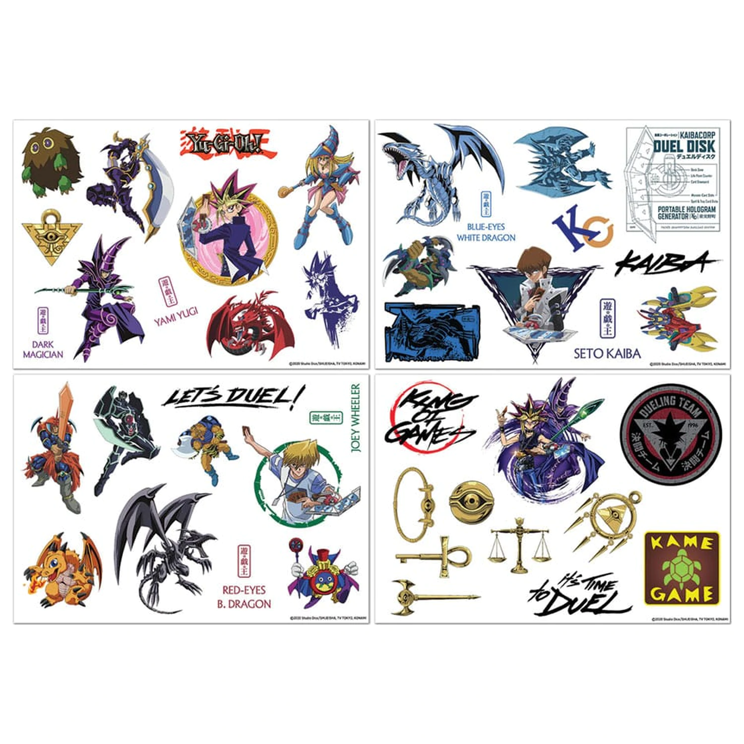 Yu-Gi-Oh! kütyü matrica csomag termékfotó