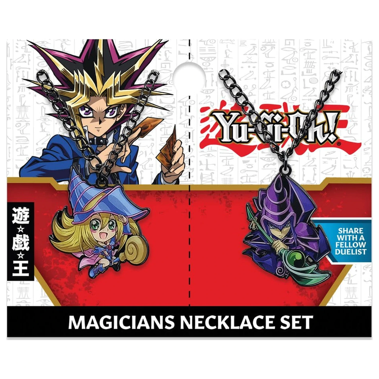 Yu-Gi-Oh! Magician 2 db-os nyaklánc csomag 4 x 4 cm termékfotó