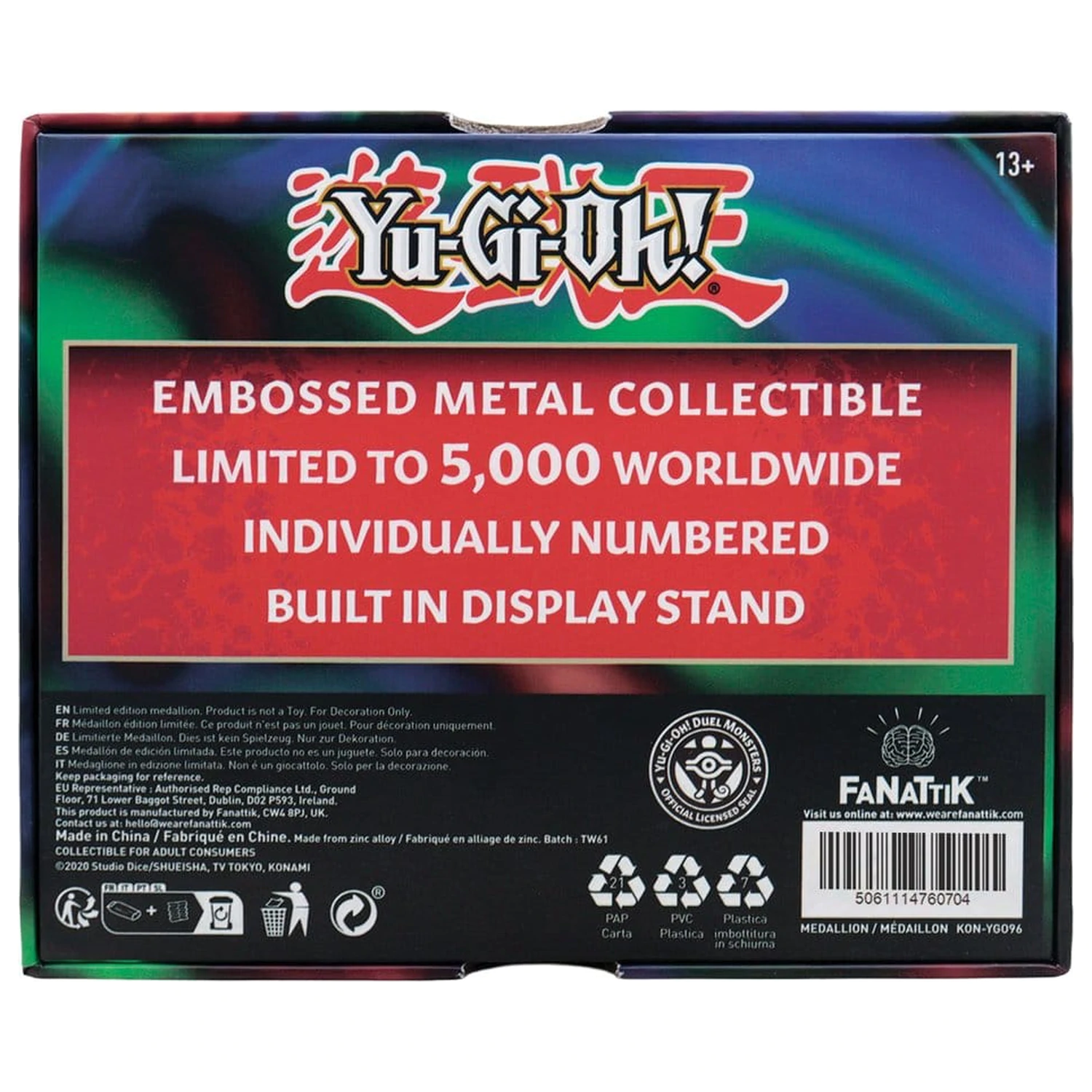 Yu-Gi-Oh! Medallion Exodia Head Limitált kiadás termékfotó