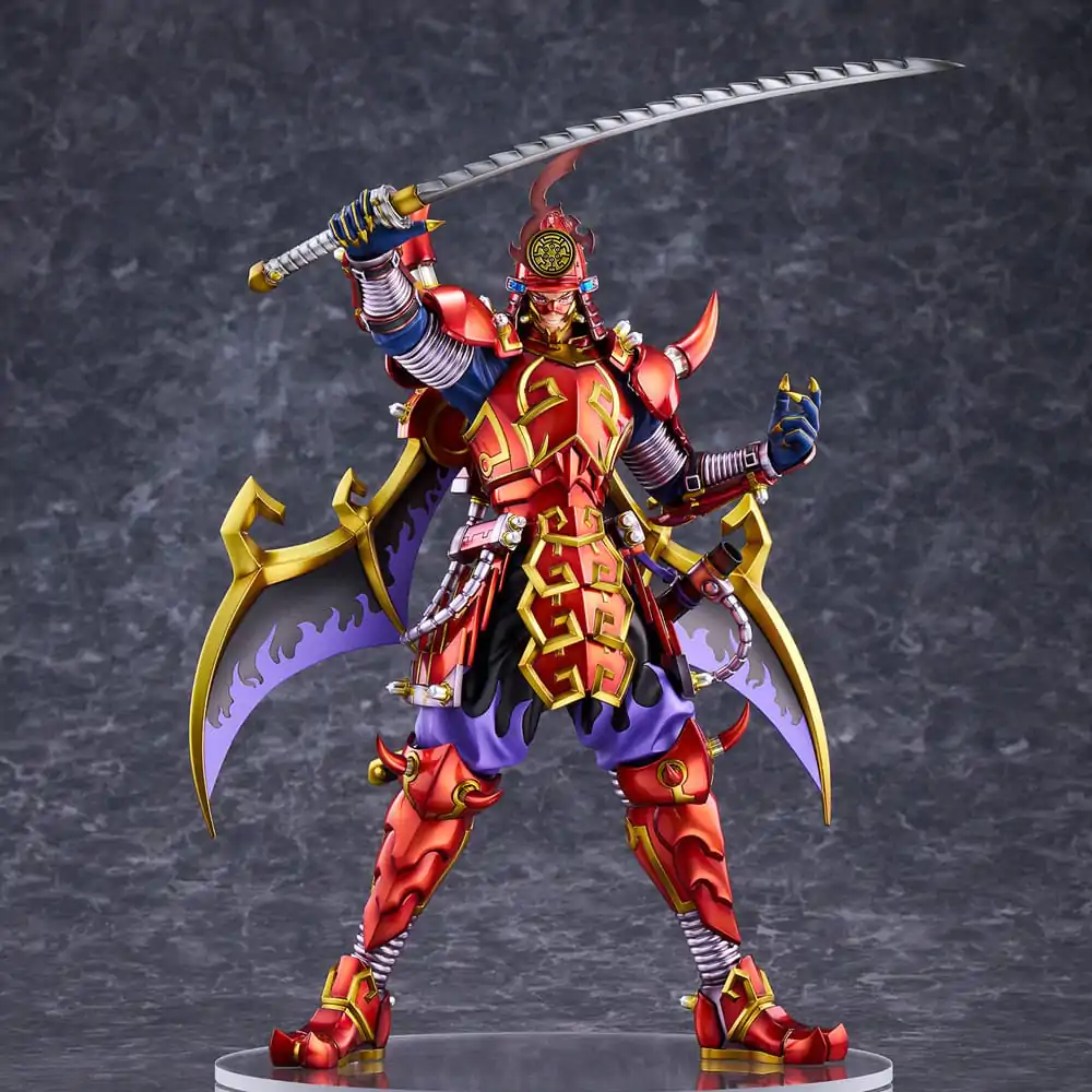 Yu-Gi-Oh! Monster figura Collection Legendary Six Samurai Shi En PVC szobor figura 35 cm termékfotó