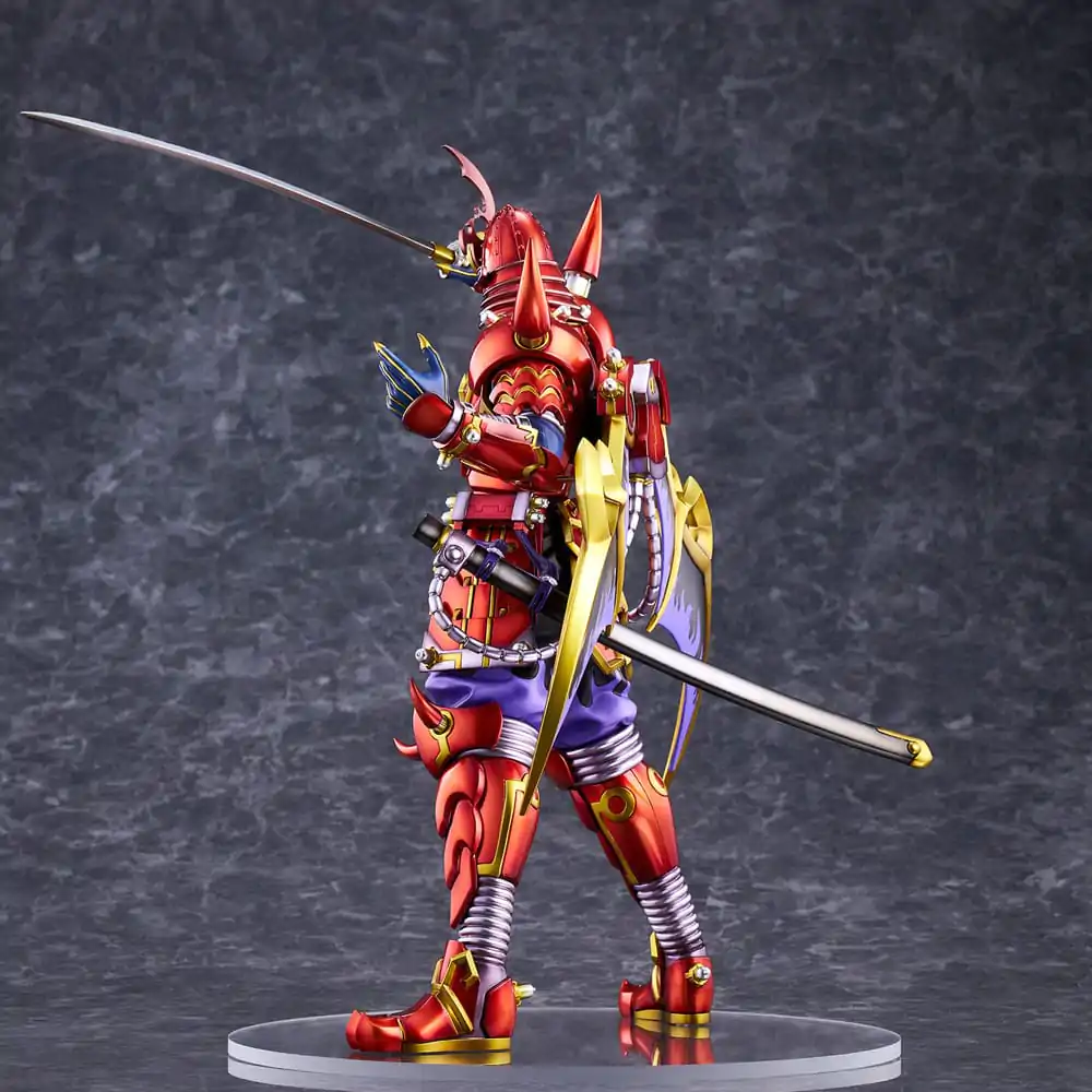 Yu-Gi-Oh! Monster figura Collection Legendary Six Samurai Shi En PVC szobor figura 35 cm termékfotó