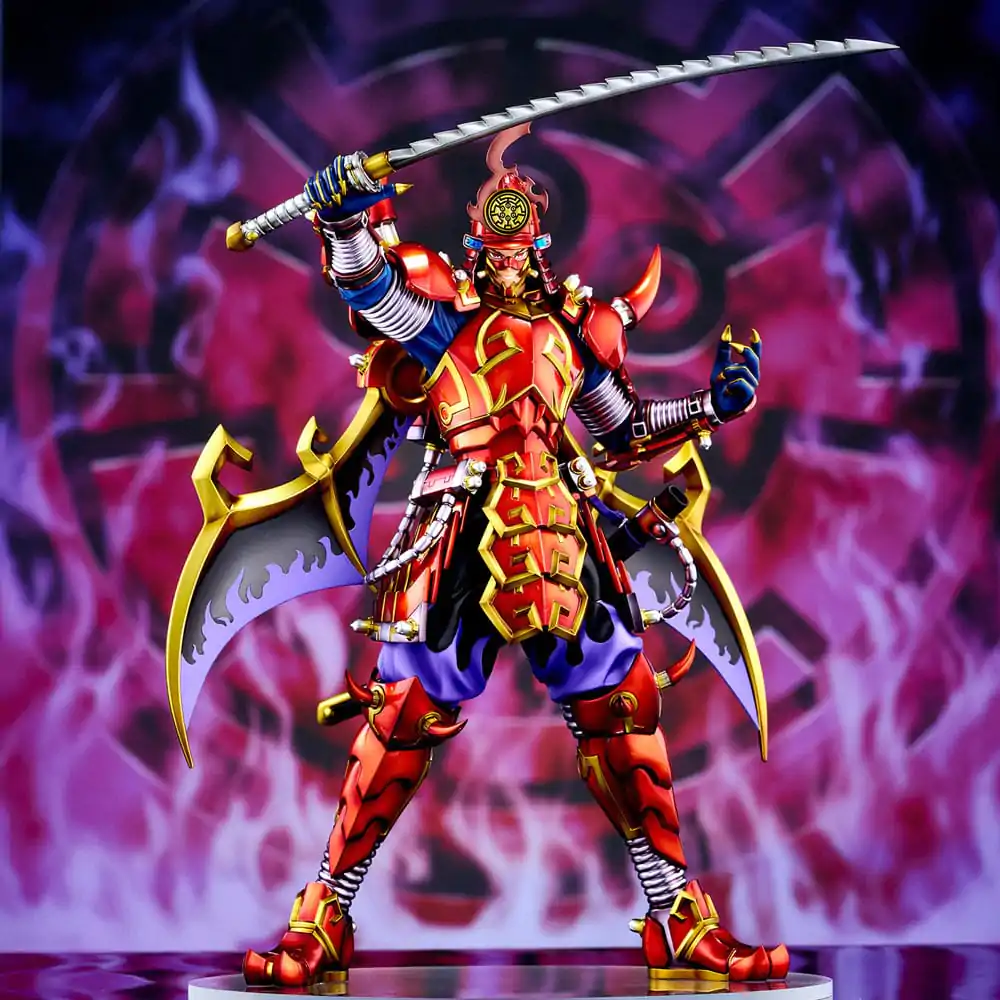 Yu-Gi-Oh! Monster figura Collection Legendary Six Samurai Shi En PVC szobor figura 35 cm termékfotó