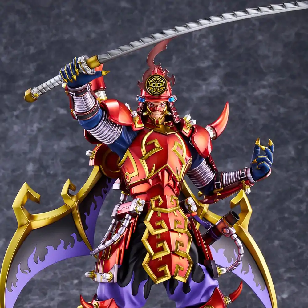 Yu-Gi-Oh! Monster figura Collection Legendary Six Samurai Shi En PVC szobor figura 35 cm termékfotó