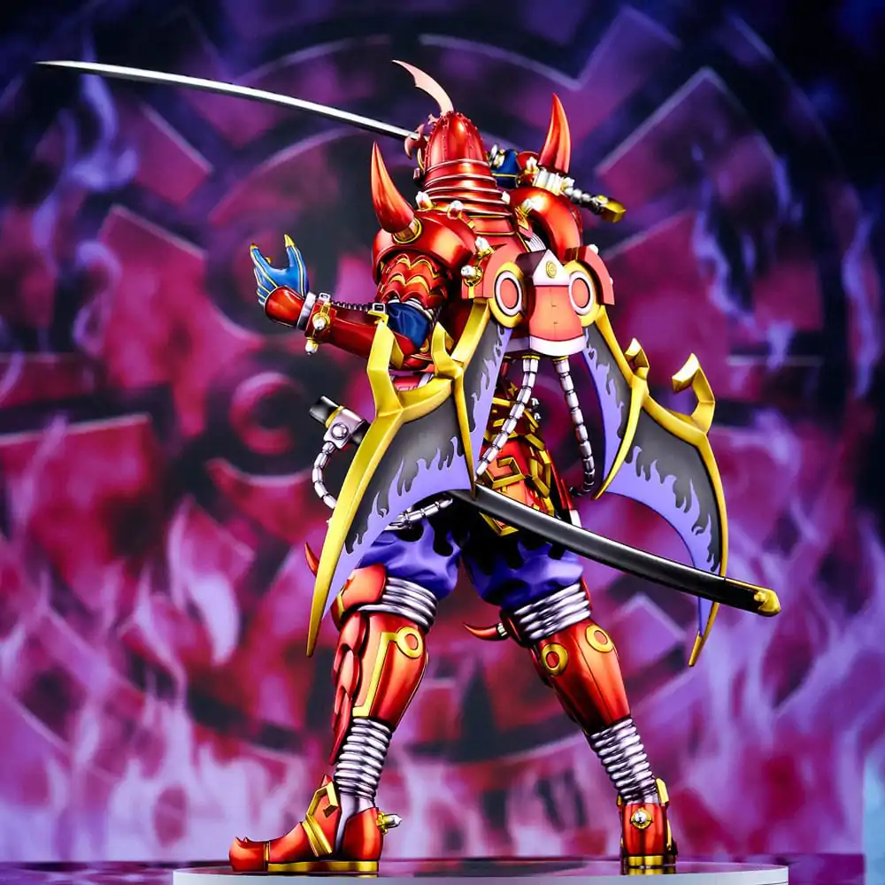 Yu-Gi-Oh! Monster figura Collection Legendary Six Samurai Shi En PVC szobor figura 35 cm termékfotó