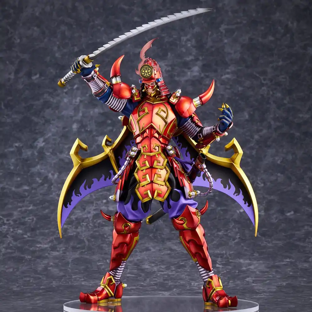 Yu-Gi-Oh! Monster figura Collection Legendary Six Samurai Shi En PVC szobor figura 35 cm termékfotó