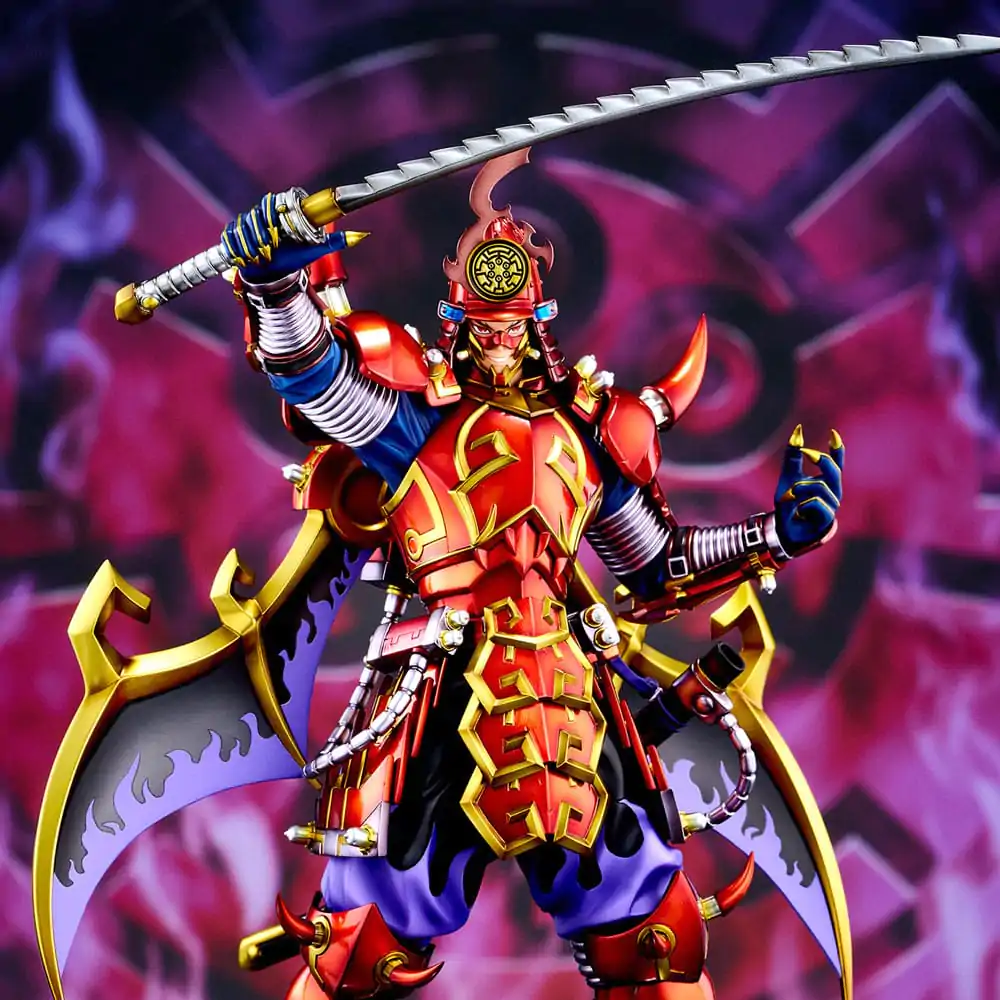 Yu-Gi-Oh! Monster figura Collection Legendary Six Samurai Shi En PVC szobor figura 35 cm termékfotó