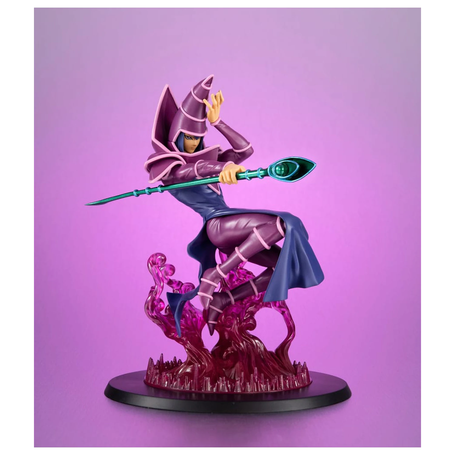 Yu-Gi-Oh! Monsters Chronicle Duel Monsters Dark Magician PVC szobor figura 12 cm termékfotó