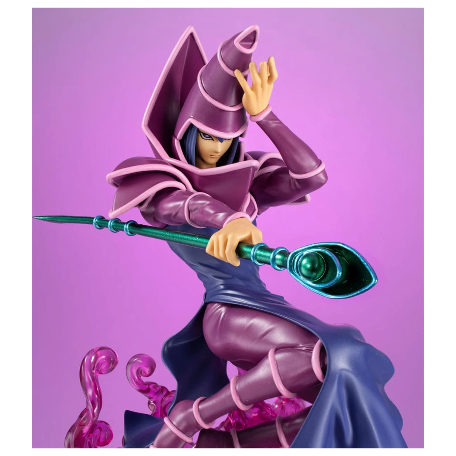 Yu-Gi-Oh! Monsters Chronicle Duel Monsters Dark Magician PVC szobor figura 12 cm termékfotó
