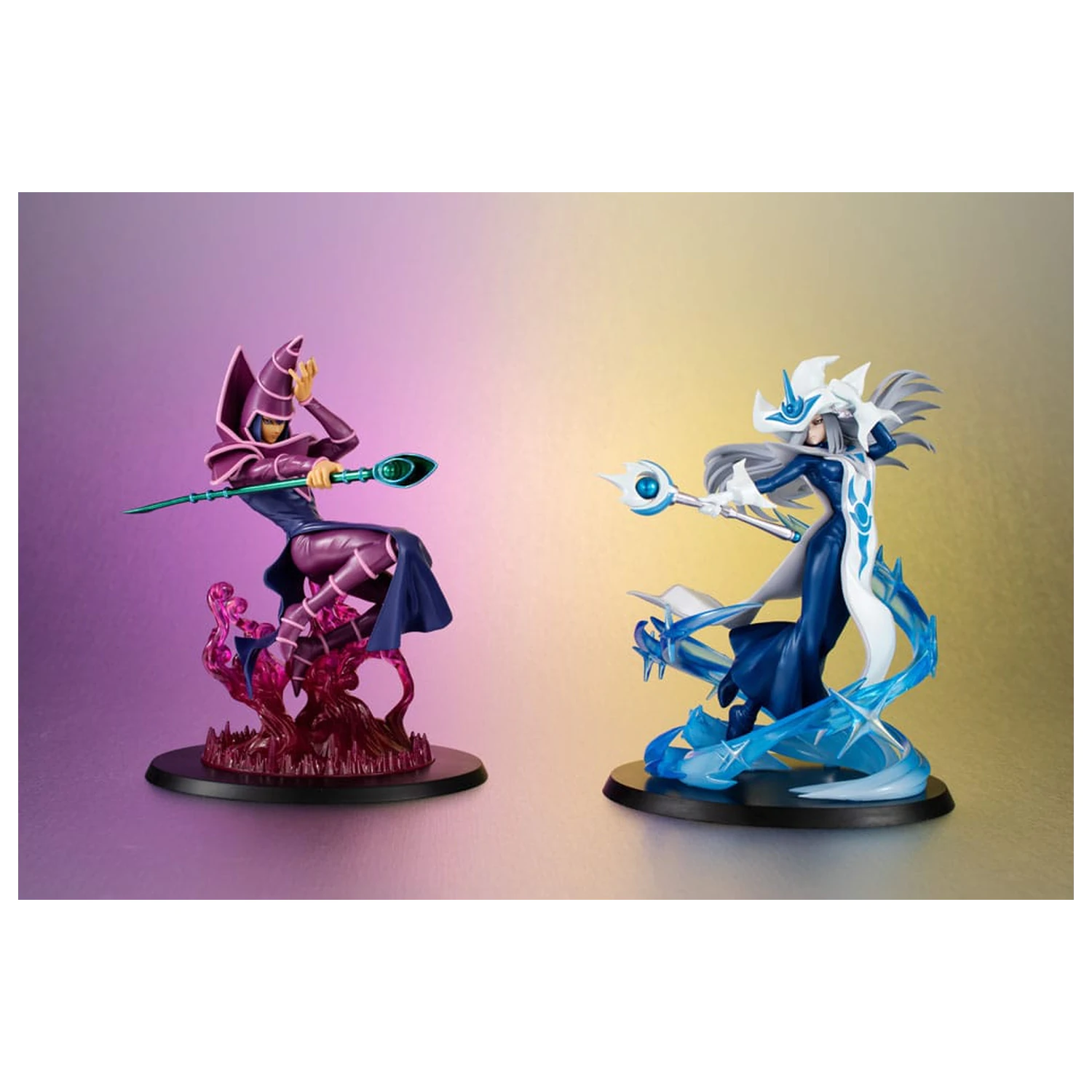 Yu-Gi-Oh! Monsters Chronicle Duel Monsters Dark Magician PVC szobor figura 12 cm termékfotó