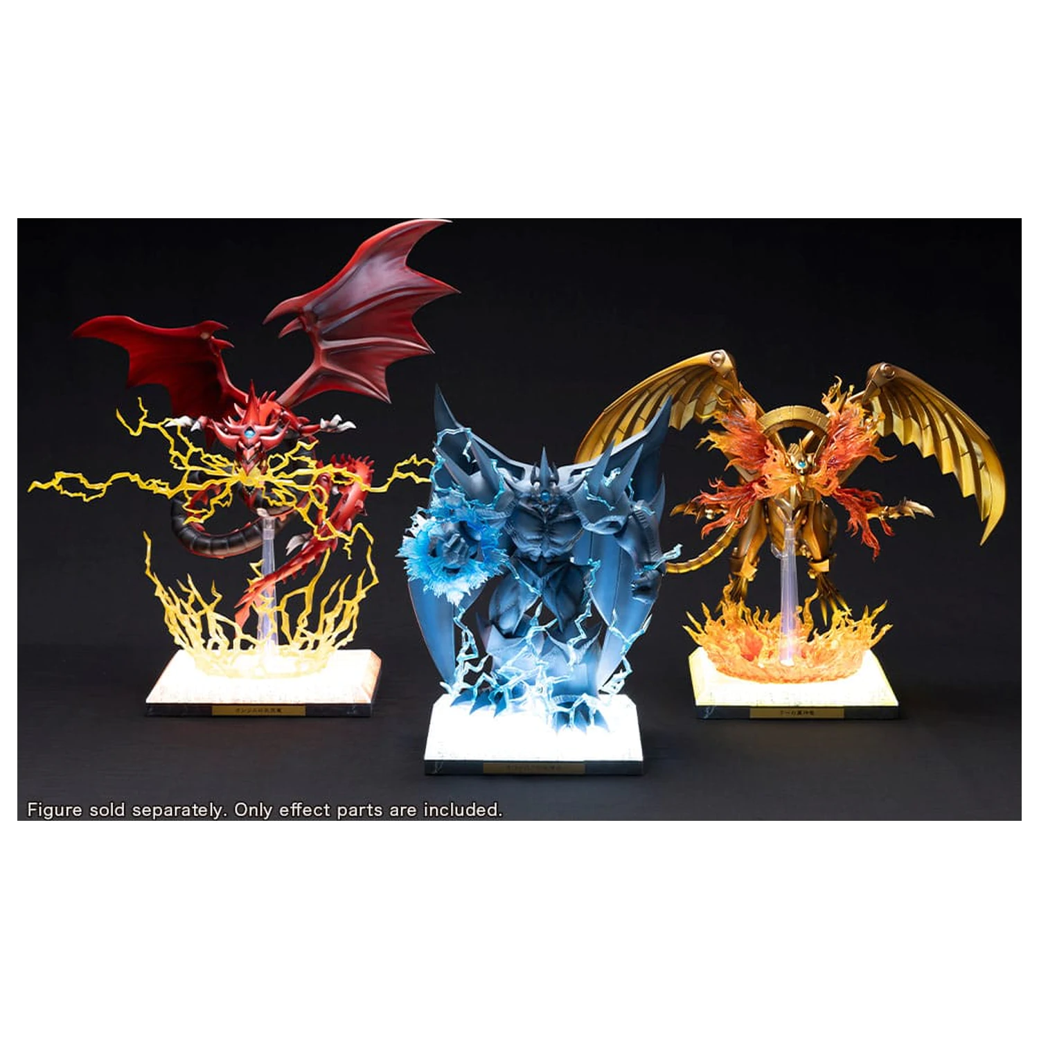 Yu-Gi-Oh! Obelisk the Tormentor Egyptian God Expansion Parts Set PVC szobor figura kiegészítő csomag termékfotó