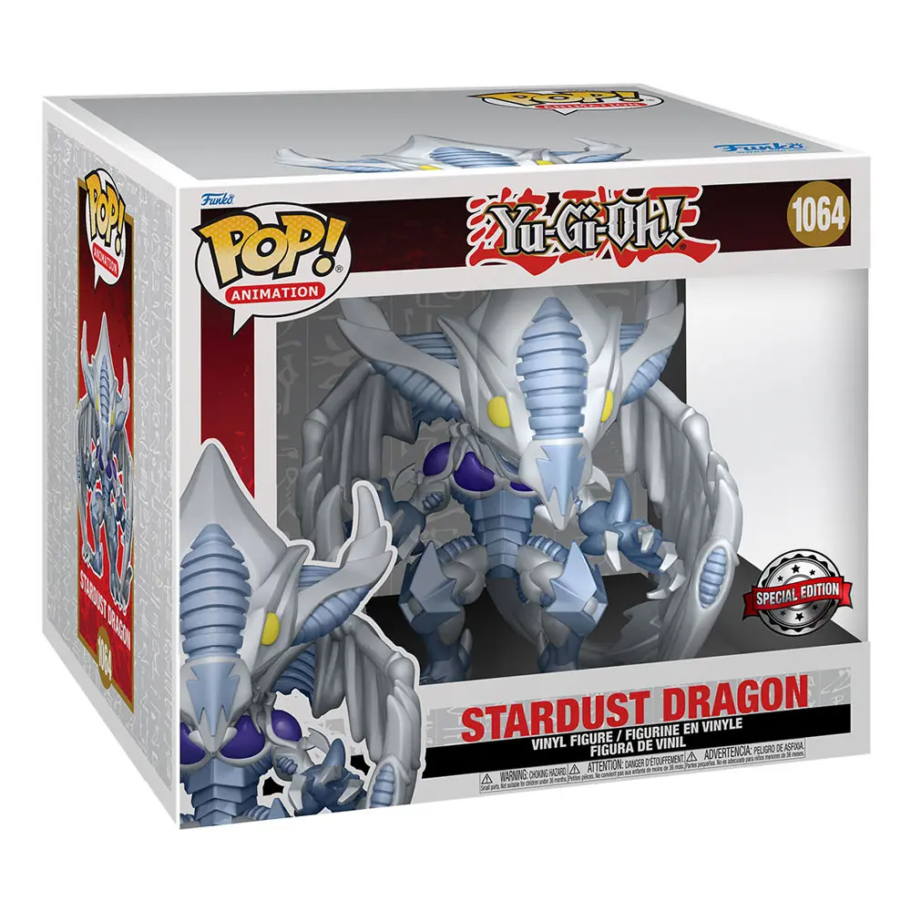 Yu-Gi-Oh! Oversized Funko POP! Animation Vinyl figura Stardust Dragon (MT) 15 cm termékfotó