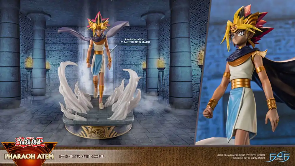 Yu-Gi-Oh! Pharaoh Atem szobor figura 29 cm termékfotó