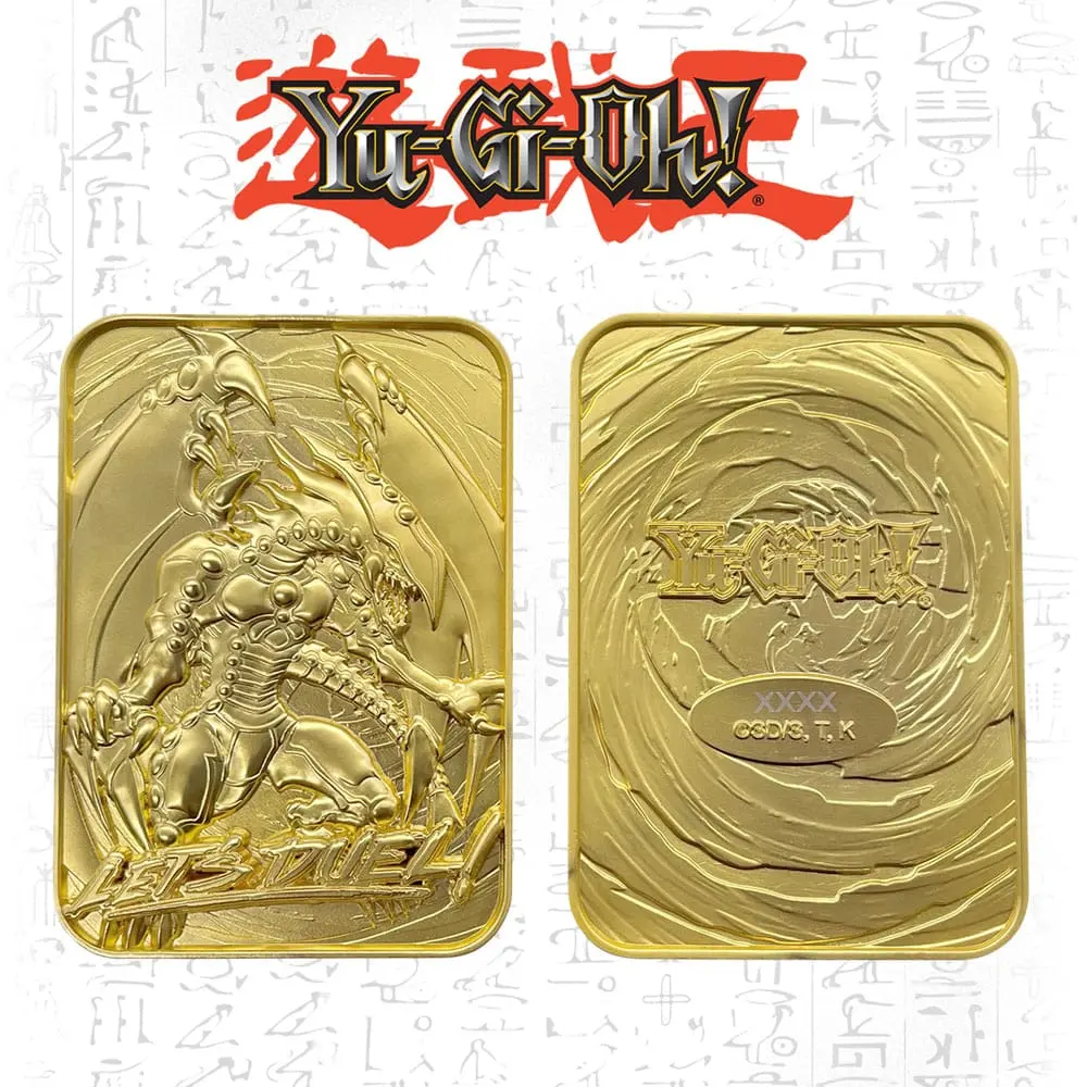 Yu-Gi-Oh! Replica Card Gandra the Dragon of Destruction (gold plated) termékfotó