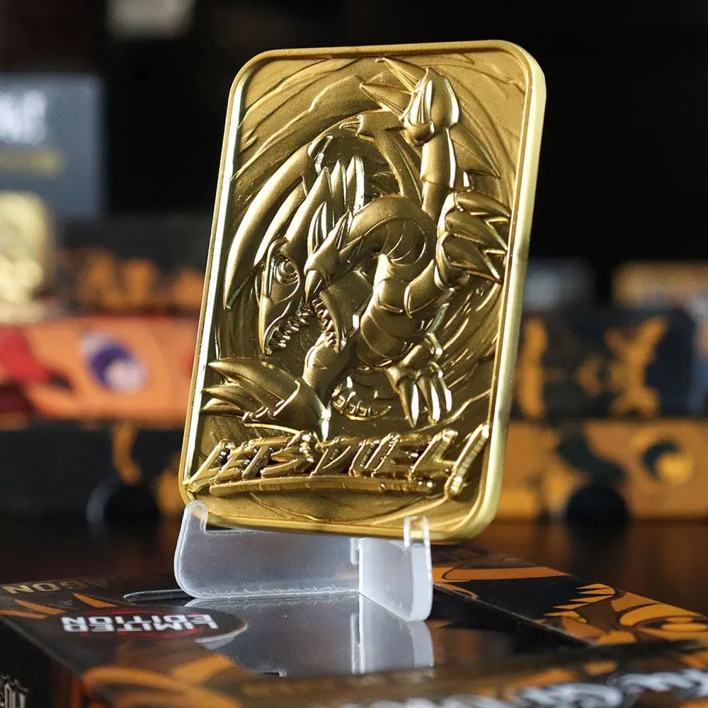 Yu-Gi-Oh! replika Card Blue Eyes Toon Dragon (aranyozott) termékfotó