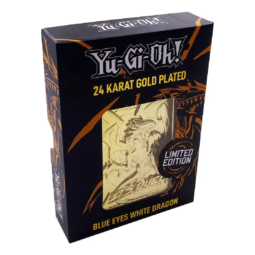 Yu-Gi-Oh! replika Card Blue Eyes White Dragon (aranyozott) termékfotó