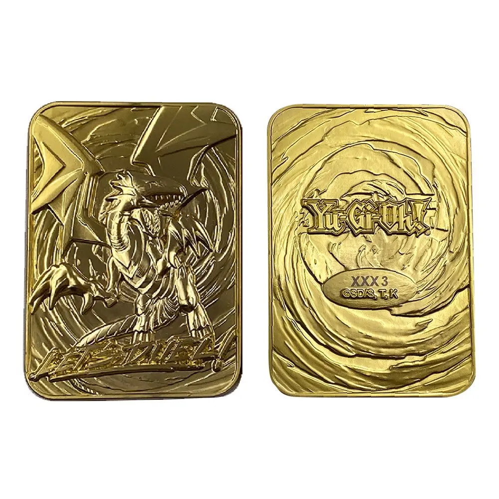 Yu-Gi-Oh! replika Card Blue Eyes White Dragon (aranyozott) termékfotó