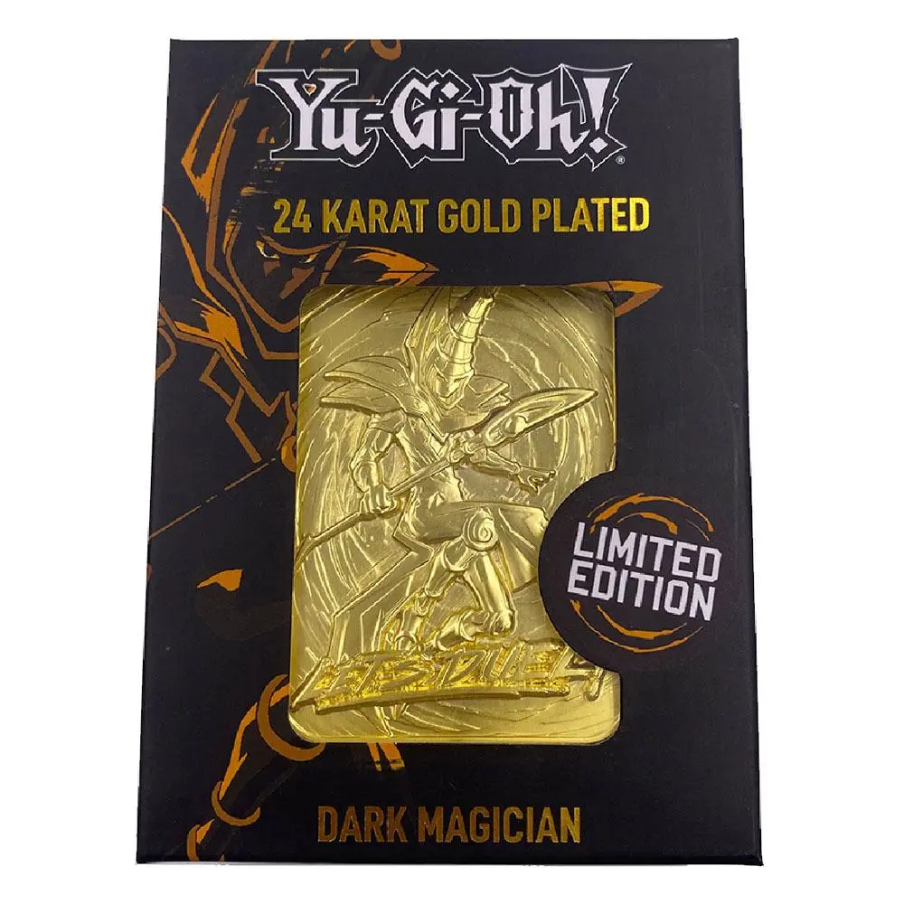 Yu-Gi-Oh! replika Card Dark Magician (aranyozott) termékfotó