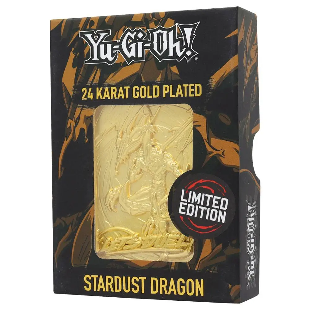 Yu-Gi-Oh! Replica Card Stardust Dragon (gold plated) termékfotó