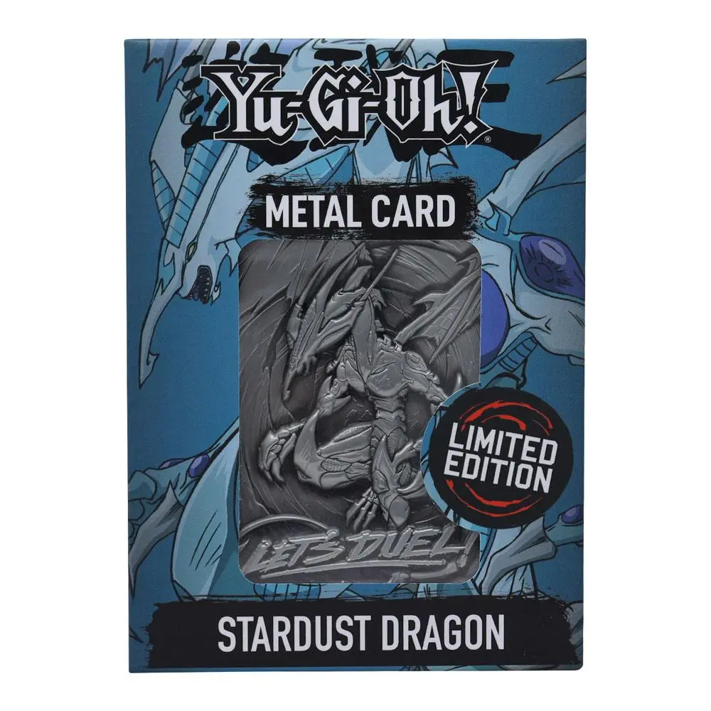 Yu-Gi-Oh! replika Card Stardust Dragon Limitált kiadás termékfotó