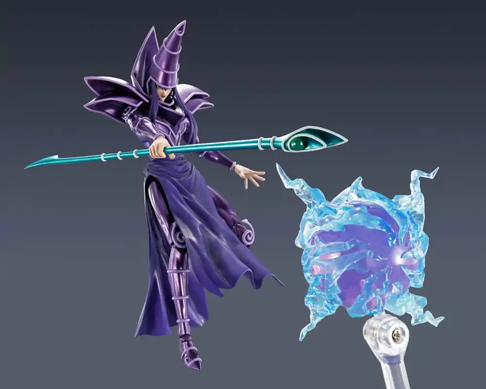 Yu-Gi-Oh! S.H. MonsterArts akciófigura Dark Magician 19 cm termékfotó