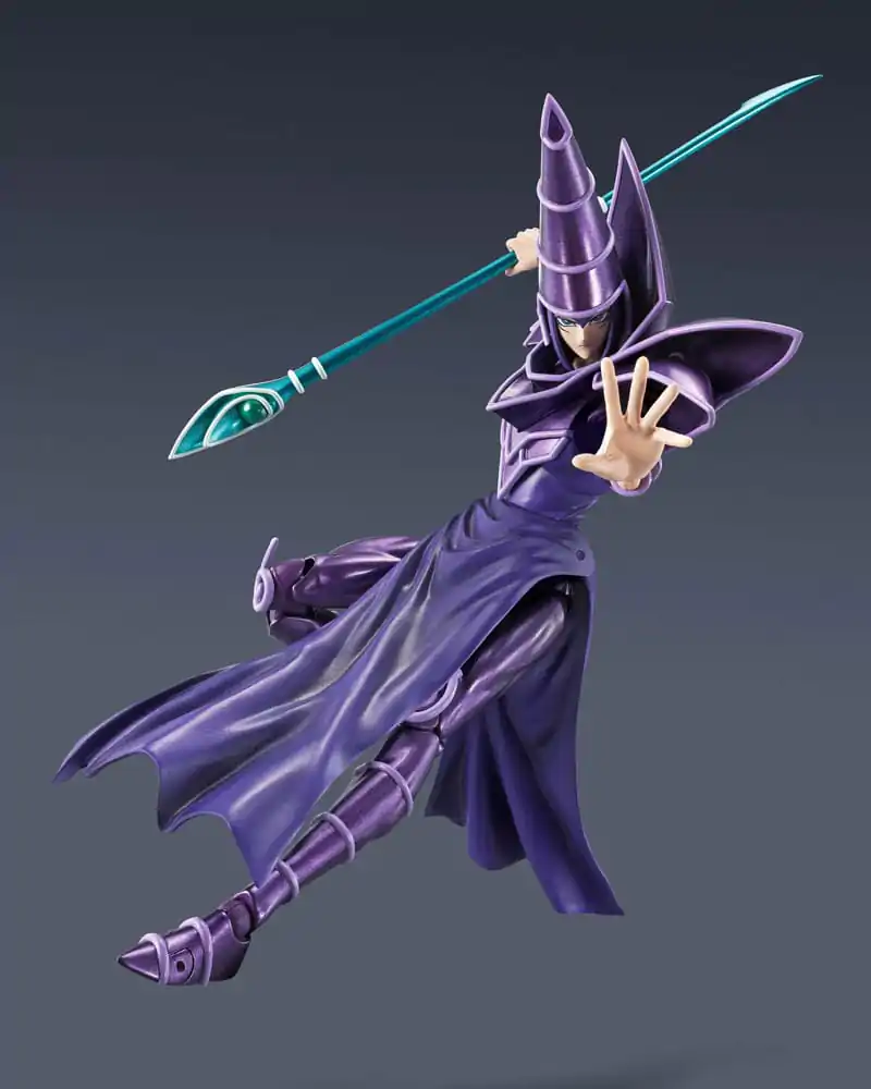 Yu-Gi-Oh! S.H. MonsterArts akciófigura Dark Magician 19 cm termékfotó