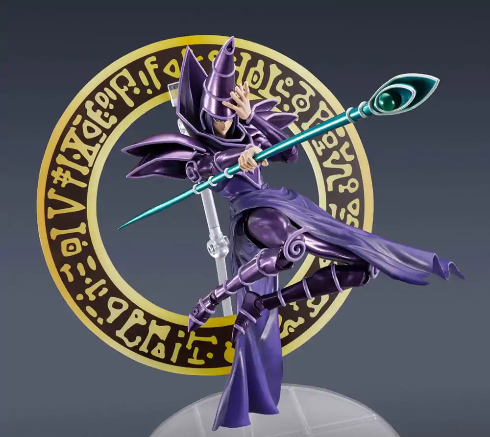 Yu-Gi-Oh! S.H. MonsterArts akciófigura Dark Magician 19 cm termékfotó