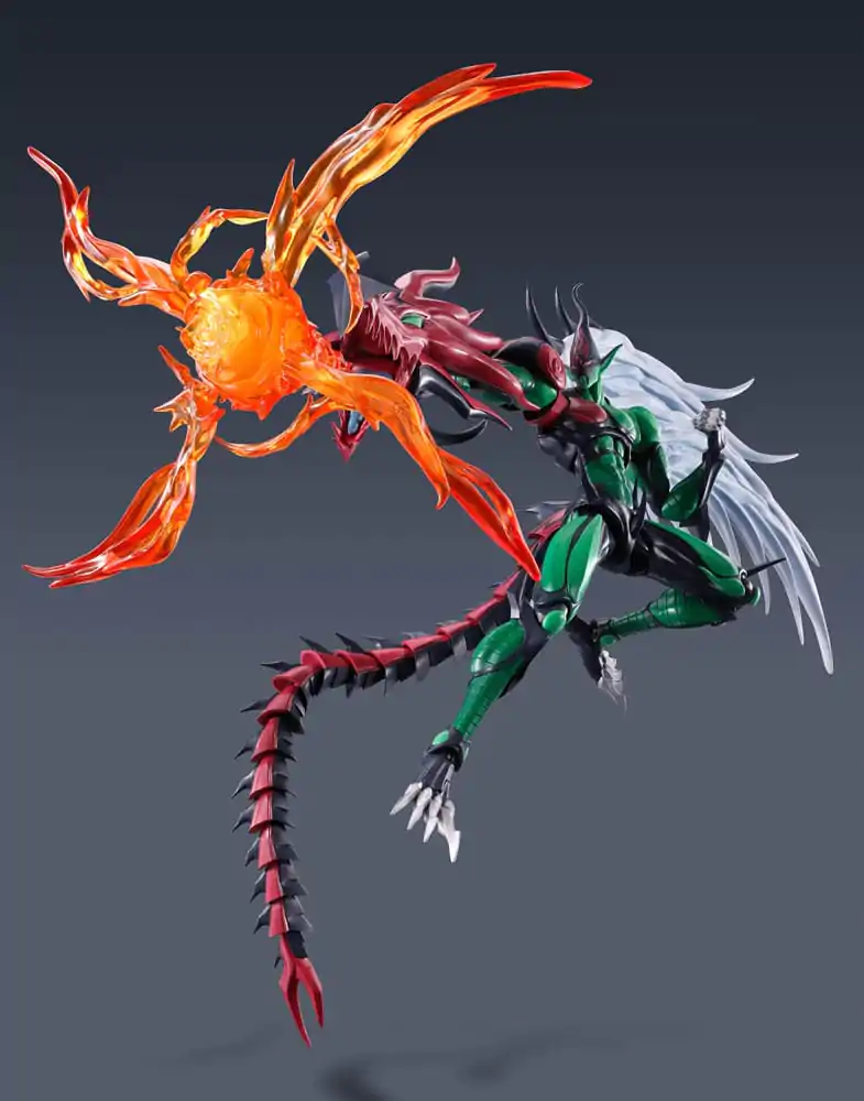 Yu-Gi-Oh! S.H. MonsterArts akciófigura Elemental Hero Flame Wingman 19 cm termékfotó