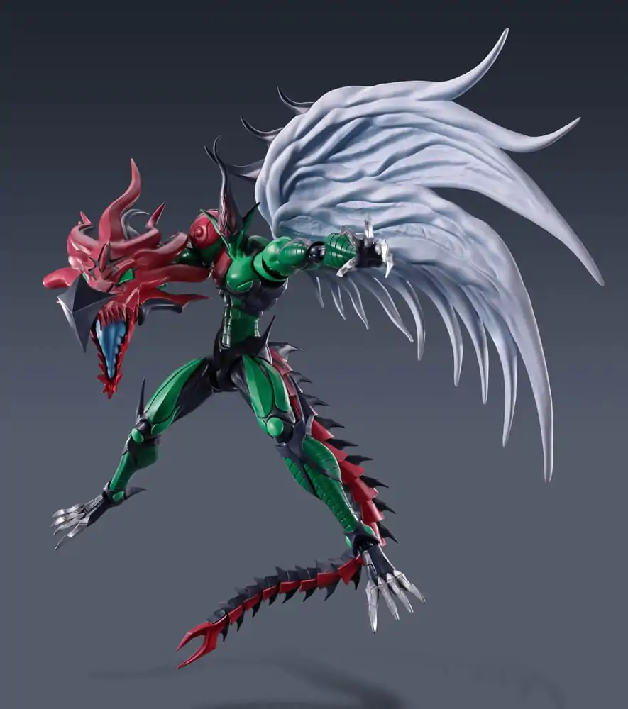 Yu-Gi-Oh! S.H. MonsterArts akciófigura Elemental Hero Flame Wingman 19 cm termékfotó