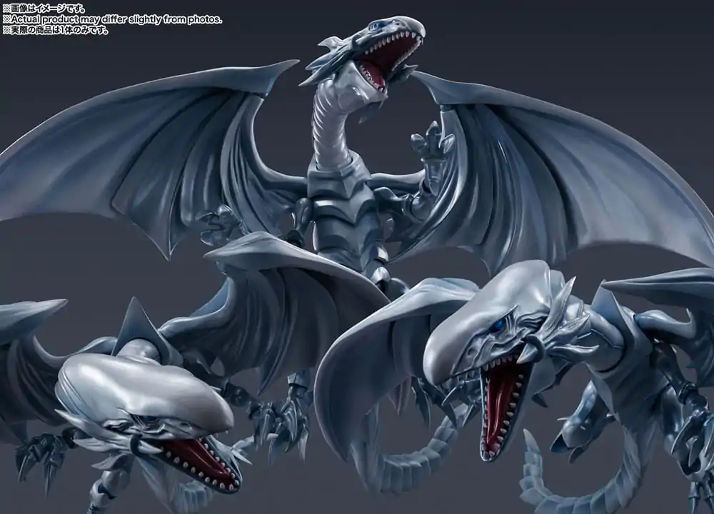 Yu-Gi-Oh! S.H. MonsterArts Blue-Eyes White Dragon akciófigura 22 cm termékfotó