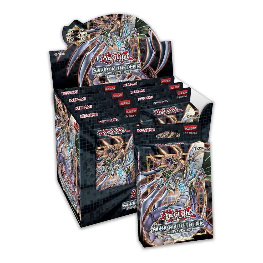 Yu-Gi-Oh! Structure Deck Cyber Strike Display (8) Angol nyelvű termékfotó