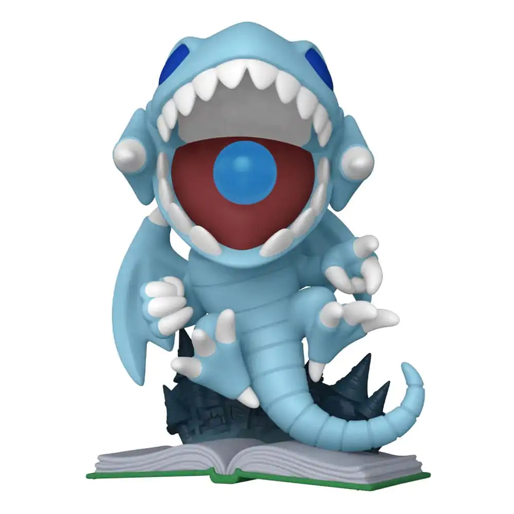 Yu-Gi-Oh! Super Sized Funko POP! Animation Vinyl figura Blue-Eyes Toon Dragon (GITD) Special Edition 15 cm termékfotó