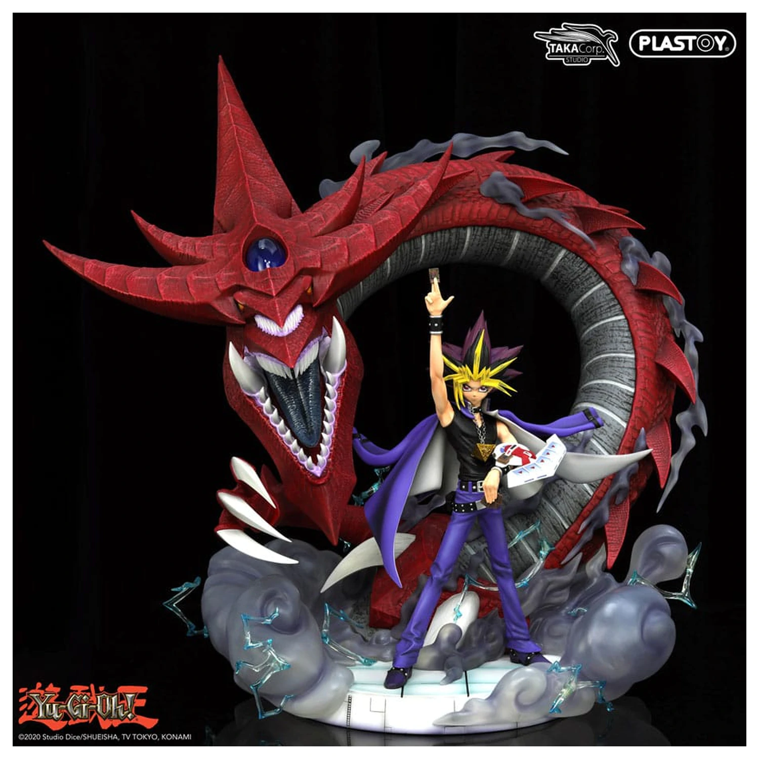 Yu-Gi-Oh! Yami Yugi & Slifer szobor figura 51 cm termékfotó