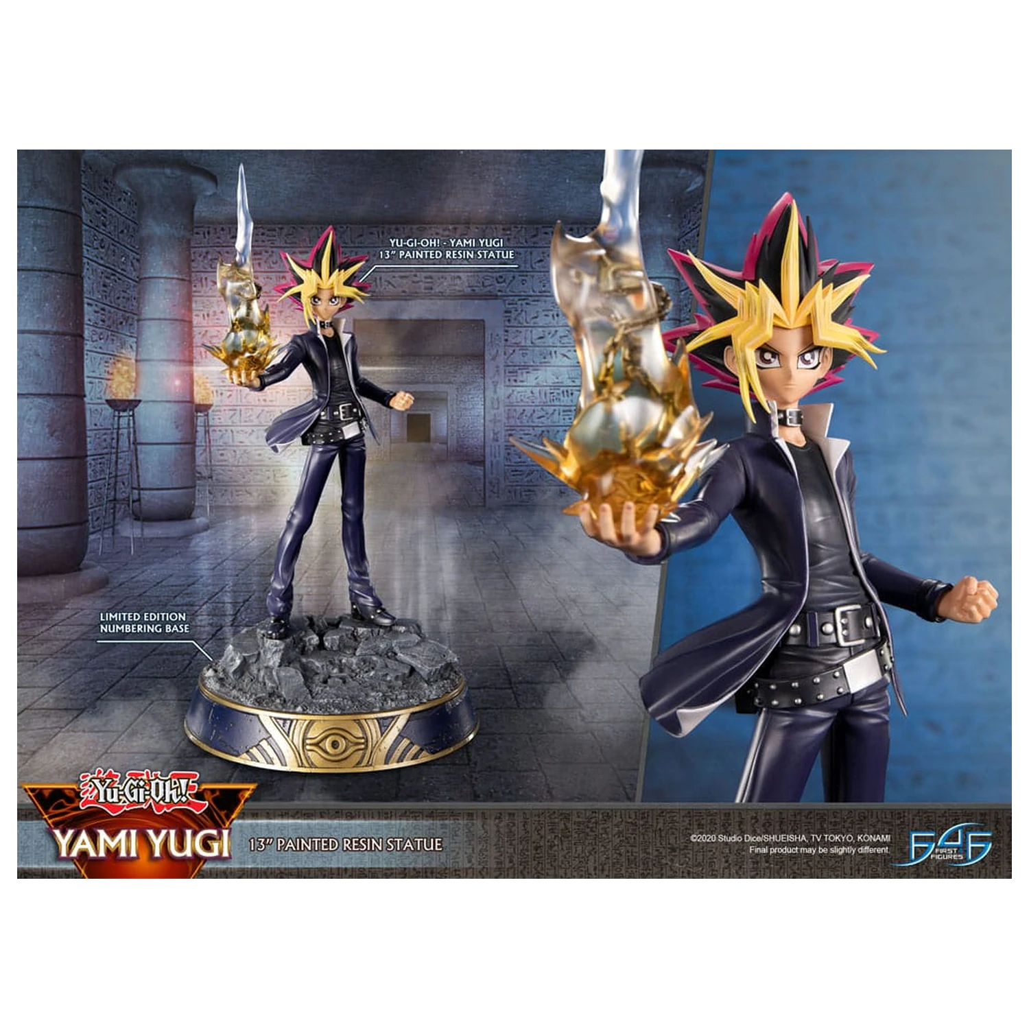 Yu-Gi-Oh! Yami Yugi szobor figura 31 cm termékfotó